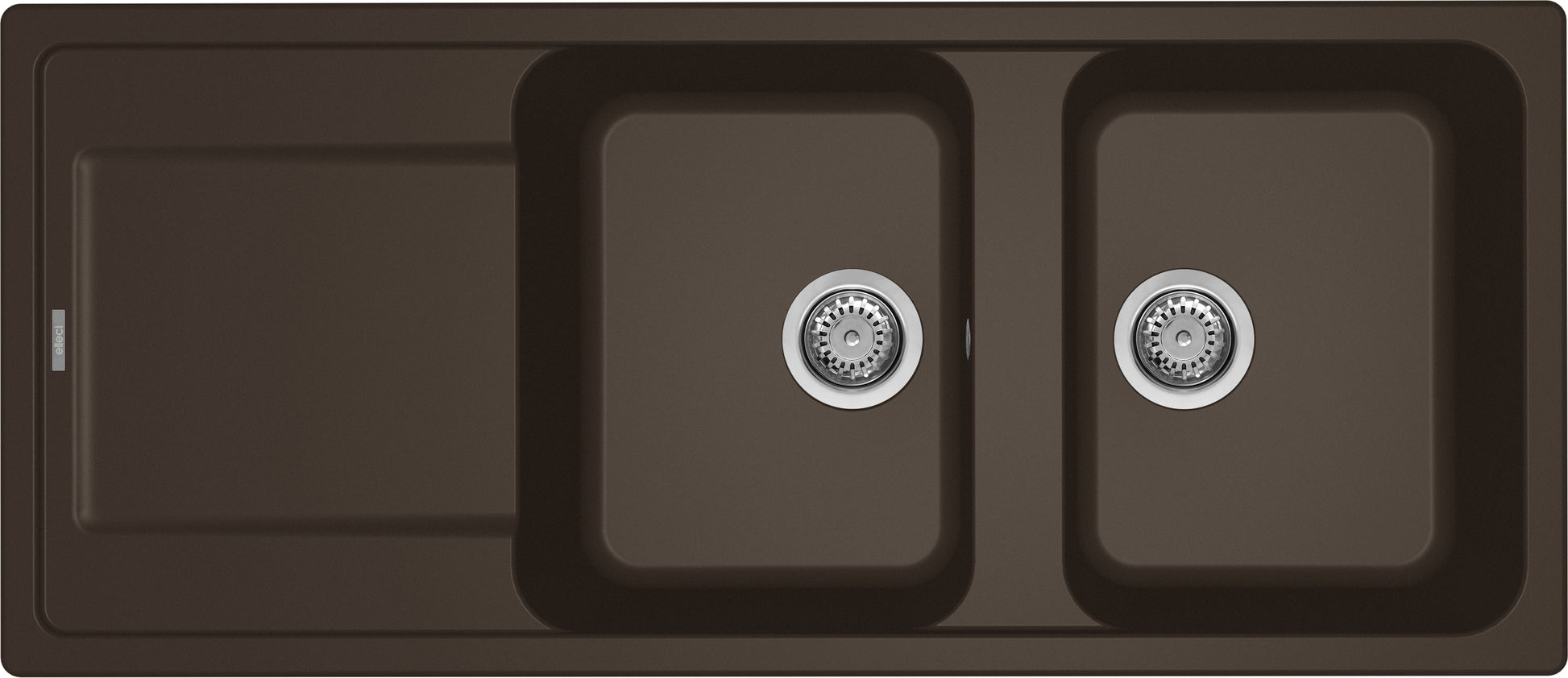 ELLECI Kitchen 2025  LG250078 | LAV. LIFE 500 116x50 2VG ESPRESSO 78
