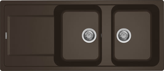 ELLECI Kitchen 2025  LG250078 | LAV. LIFE 500 116x50 2VG ESPRESSO 78