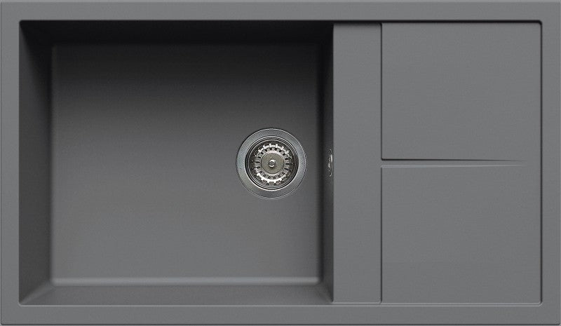 ELLECI Kitchen 2023 OUT  | LAV. UNICO 410 86X50 1VG TITANIUM 73