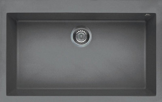 ELLECI Kitchen 2023 OUT  | LAV. QUADRA 130 79x50 1V TITANIUM 73