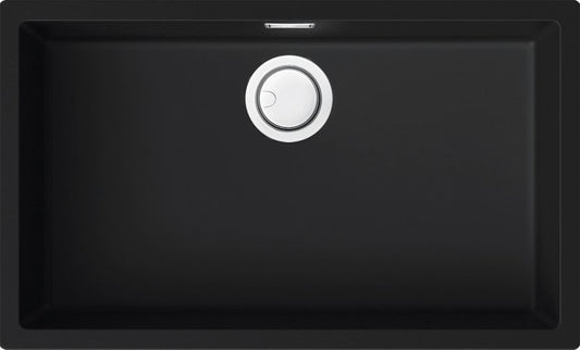 ELLECI Kitchen 2025  LKZ13086 | LAV. ZEN 130 75.6x45.6 1V BLACK 86
