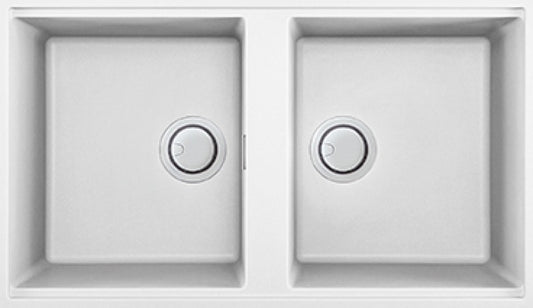 ELLECI Kitchen 2025  LKB45096BSO | LAV. BEST 450 84x49 2V WHITE 96 SOTTOTOP