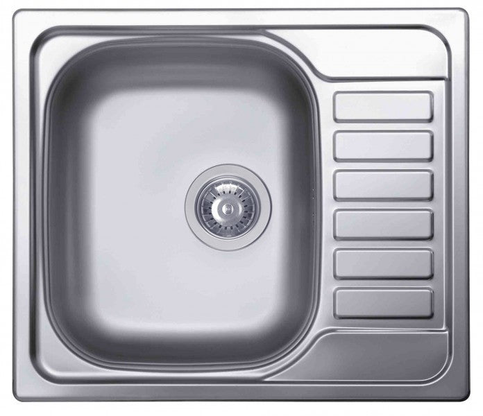 ELLECI Kitchen 2025  LIX125SACSX | LAV. INOX SKY 125 580X500 1VG SX SATINATO CARTONE