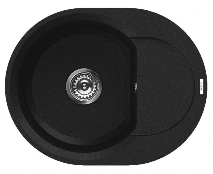 ELLECI Kitchen 2025  LGYR6059 | LAV. EASY ROUND 600 60x47 1VG ANTRACITE 59