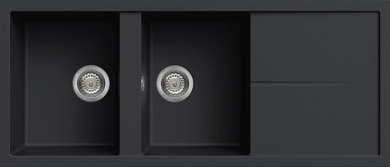ELLECI Kitchen 2025  LGU50059 | LAV. UNICO 500 116X50 2VG ANTRACITE 59