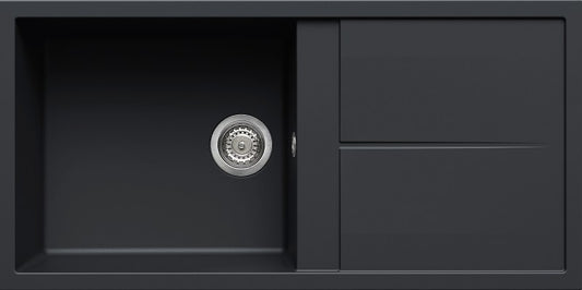 ELLECI Kitchen 2025  LGU48059 | LAV. UNICO 480 100X50 1VG ANTRACITE 59