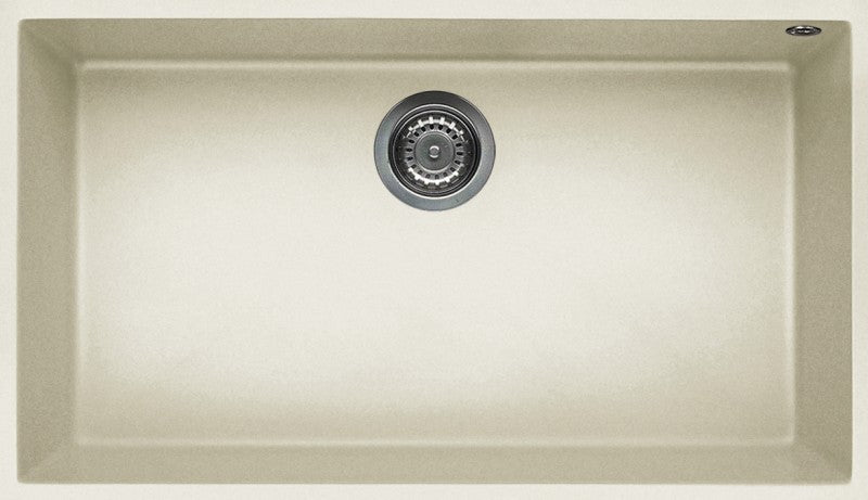 ELLECI Kitchen 2025  LGQ13062BSO | LAV. QUADRA 130 76x44 1V BIANCO ANTICO 62 SOTTOTOP
