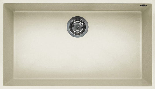 ELLECI Kitchen 2025  LGQ13062BSO | LAV. QUADRA 130 76x44 1V BIANCO ANTICO 62 SOTTOTOP