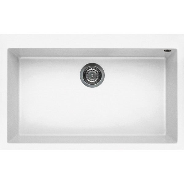 ELLECI Kitchen 2025  LKQ13096 | LAV. QUADRA 130 79x50 1V WHITE 96