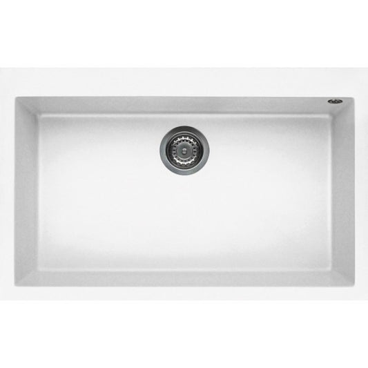 ELLECI Kitchen 2025  LKQ13096 | LAV. QUADRA 130 79x50 1V WHITE 96