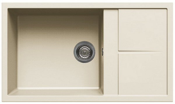 ELLECI Kitchen 2025  LGU41062 | LAV. UNICO 410 86X50 1VG BIANCO ANTICO 62