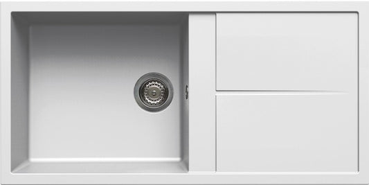 ELLECI Kitchen 2025  LGU48068 | LAV. UNICO 480 100X50 1VG BIANCO 68