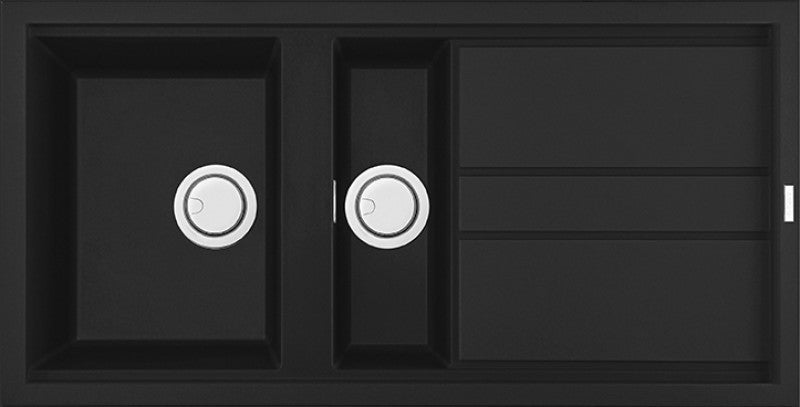 ELLECI Kitchen 2025  LGB47540 | LAV. BEST 475 100x51 1,5VG NERO 40