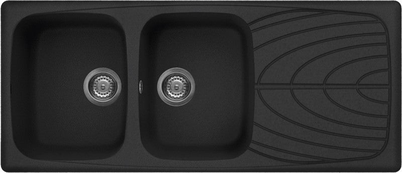 ELLECI Kitchen 2025  LGM50040 | LAV. MASTER 500 116x50 2VG NERO 40