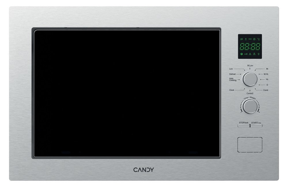 CANDY BI CA38FL7NWX|38900822| microonde inox, grill, microonde+grill; Capacita' 25 litri; Potenza Gr