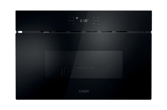 CANDY BI CA38SMBF7XS|38900838|micro nero, 24 lt, potenza 750 W, 9 fuznioni, apertura porte con cerni