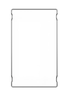 Schock 30048 | Sostegno in filo inox per vasche prof 40 senza labbro quarzo/inox | Acciaio Inox 304 