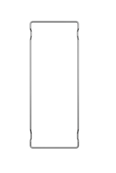 Schock 30047 | Sostegno in filo inox per vasche prof 40 senza labbro quarzo/inox | Acciaio Inox 304 