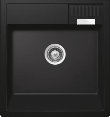 Schock KALM100M75 | 1 VASCA - DA APPOGGIO - SALTARELLO E PUNTA A TAZZA DI SERIE  | Cristadur Green |