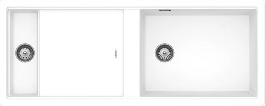 Schock PRPD150A74 | 1 VASCA 1/2 + BANCO DI LAVORO - ACCESSORI INCLUSI: TAGLIERE IN LEGNO (M); SALTAR