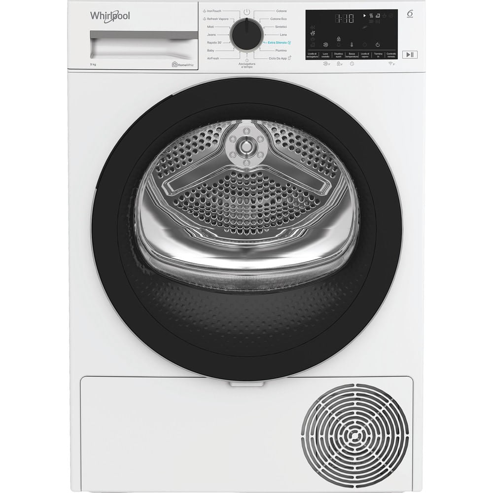 WHIRLPOOL BIANCO CWDR49MWBSIT | ASCIUGATRICI | ASCIUGATRICI POMPA DI CALORE | ASCIUG. POMPA DI CALOR