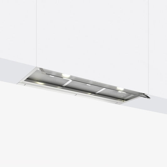 GLEM GAS GHN980IXA | CAPPE INDUZIONE | 90 | INOX |  - Con Raccogligoccia - per piano induzione - Tec