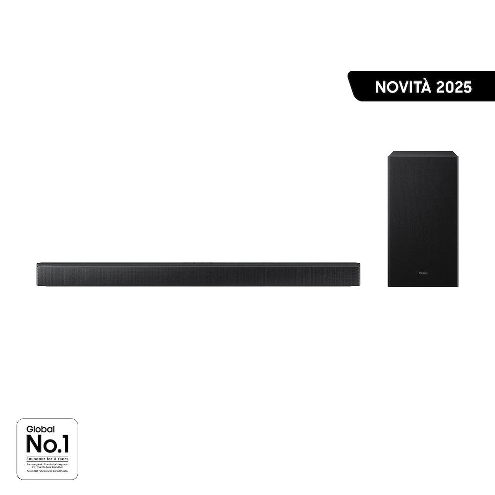 SAMSUNG ELETTRONICA HWB650F | AUDIO | HOME CINEMA | SOUND BAR | SOUND BAR 3.1 430W USB HDMI C/SUBWOO