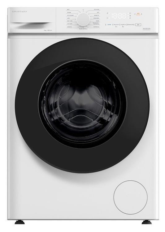 SMARTWAY BIANCO WLBM386814 | LAVATRICI | LAVATRICI CARICO FRONTALE | LAV. C/FRONTALE 8-8,99KG | LAV.