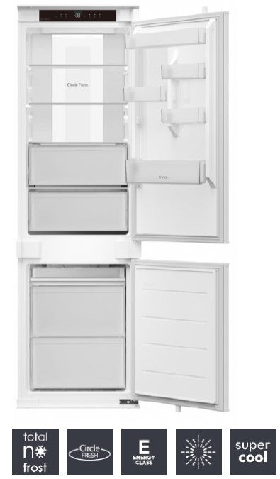 CANDY BI CNBQT5518E|34901748|Combi 177cm Total no frost, Classe Energetica E, Panorama Light; 248lt,