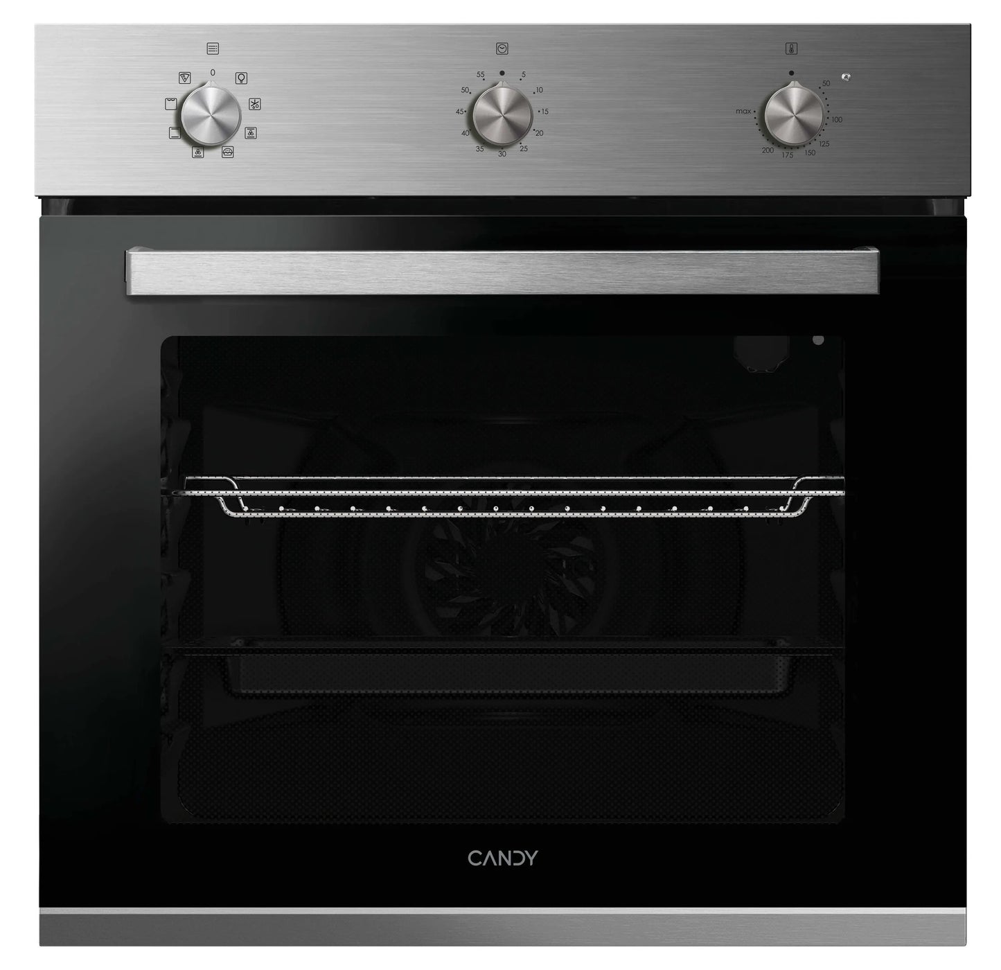 CANDY BI FCT602XIT|33704374|Forno Ventilato; 3 manopole; Capacita' 70 litri;8 funzioni; Classe energ