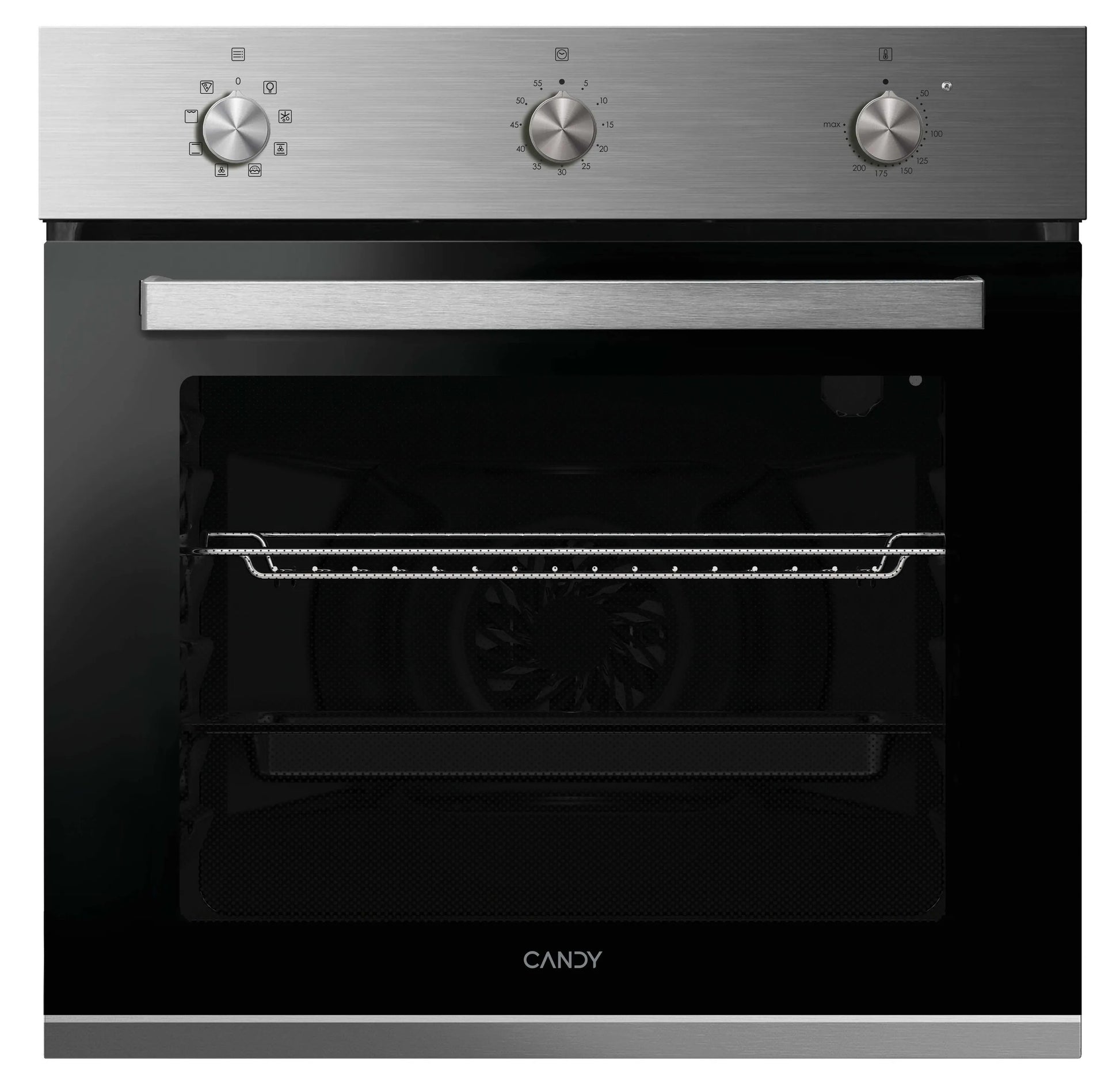 CANDY BI FCT602XIT|33704374|Forno Ventilato; 3 manopole; Capacita' 70 litri;8 funzioni; Classe energ