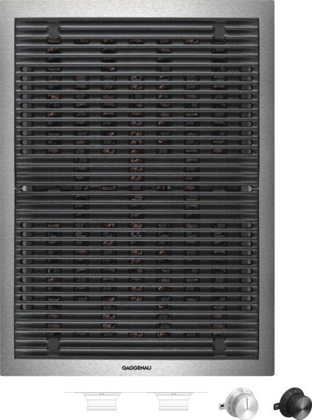 GAGGENAU VR414115 |  | Piani cottura | Grill elettrico - Domino - Vario | 400 | Grill elettrico Seri
