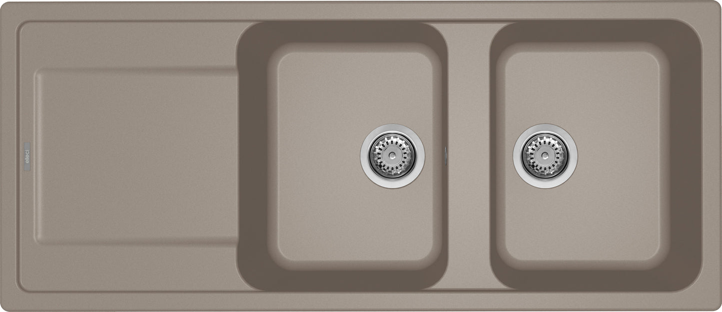 ELLECI Kitchen 2025  LG250043 | LAV. LIFE 500 116x50 2VG TORTORA 43