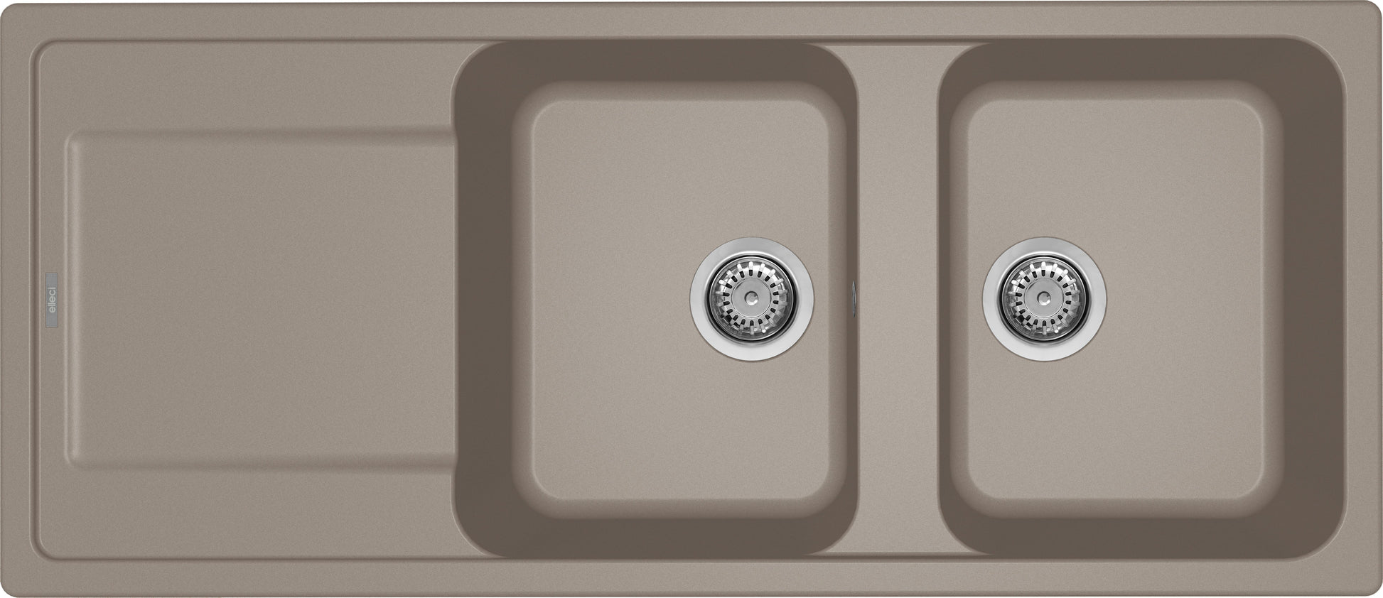 ELLECI Kitchen 2025  LG250043 | LAV. LIFE 500 116x50 2VG TORTORA 43