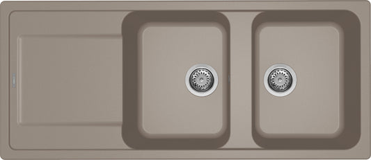 ELLECI Kitchen 2025  LG250043 | LAV. LIFE 500 116x50 2VG TORTORA 43
