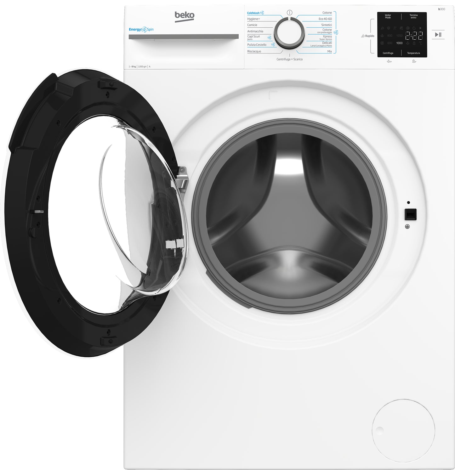 BEKO BIANCO BMWU3821W | LAVATRICI | LAVATRICI CARICO FRONTALE | LAV. C/FRONTALE 8-8,99KG | LAV.C/FRO