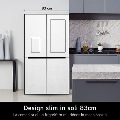 LG BIANCO GMG860EPBE | FRIGORIFERI | FRIGORIFERI A 3PORTE/OLTRE | FRIGO 3P/OLTRE NO FROST | FRIGO 4P