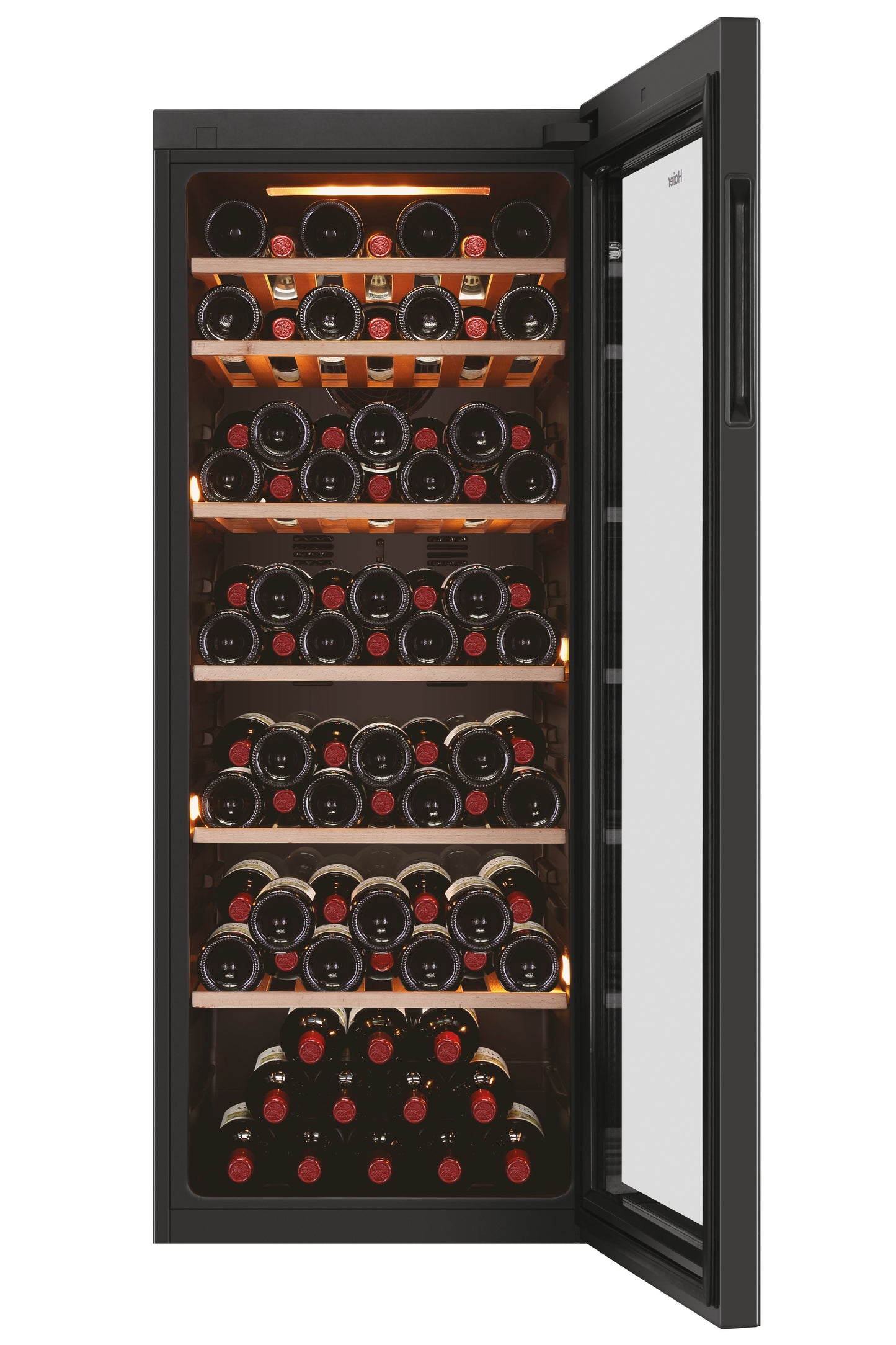 HAIER BIANCO HWS84GA | FRIGORIFERI | CANTINE | CANTINE | CANTINA CE.G 84BOTT. 198LT NERO
