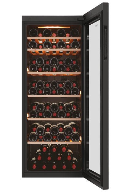 HAIER BIANCO HWS84GA | FRIGORIFERI | CANTINE | CANTINE | CANTINA CE.G 84BOTT. 198LT NERO