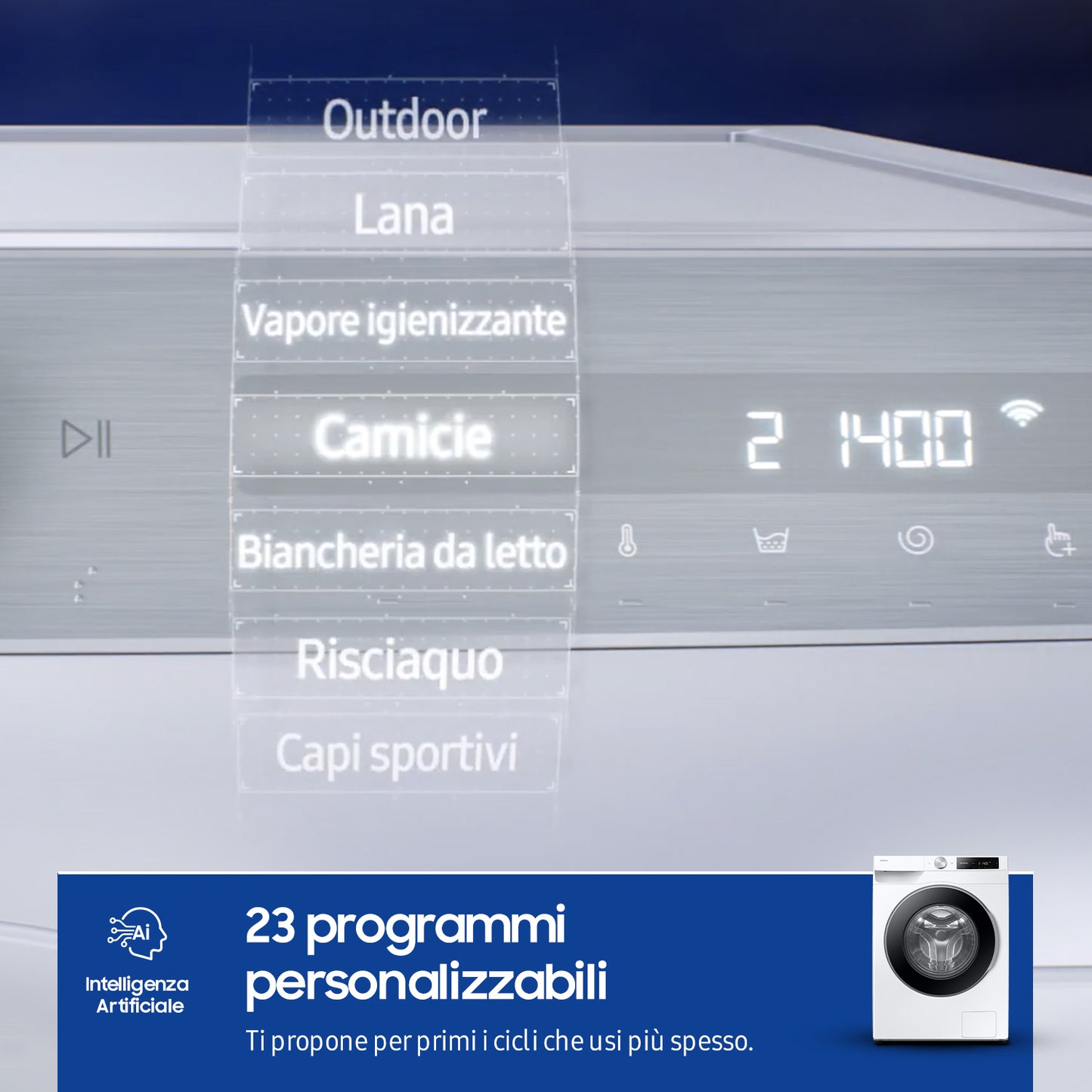 SAMSUNG BIANCO WW90DG6U25LEU3 | LAVATRICI | LAVATRICI CARICO FRONTALE | LAV. C/FRONTALE 9-9,99KG | L