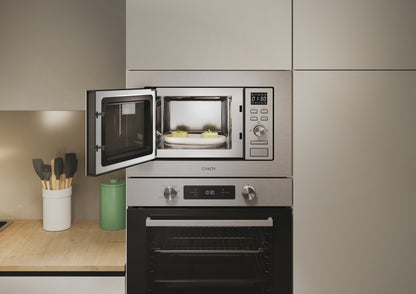 CANDY BI CA20FMW7NG|38900784|MICROONDE CON GRILL_NEW MODERNA STAINLESS STEEL, Capcita' 20 litri, Con