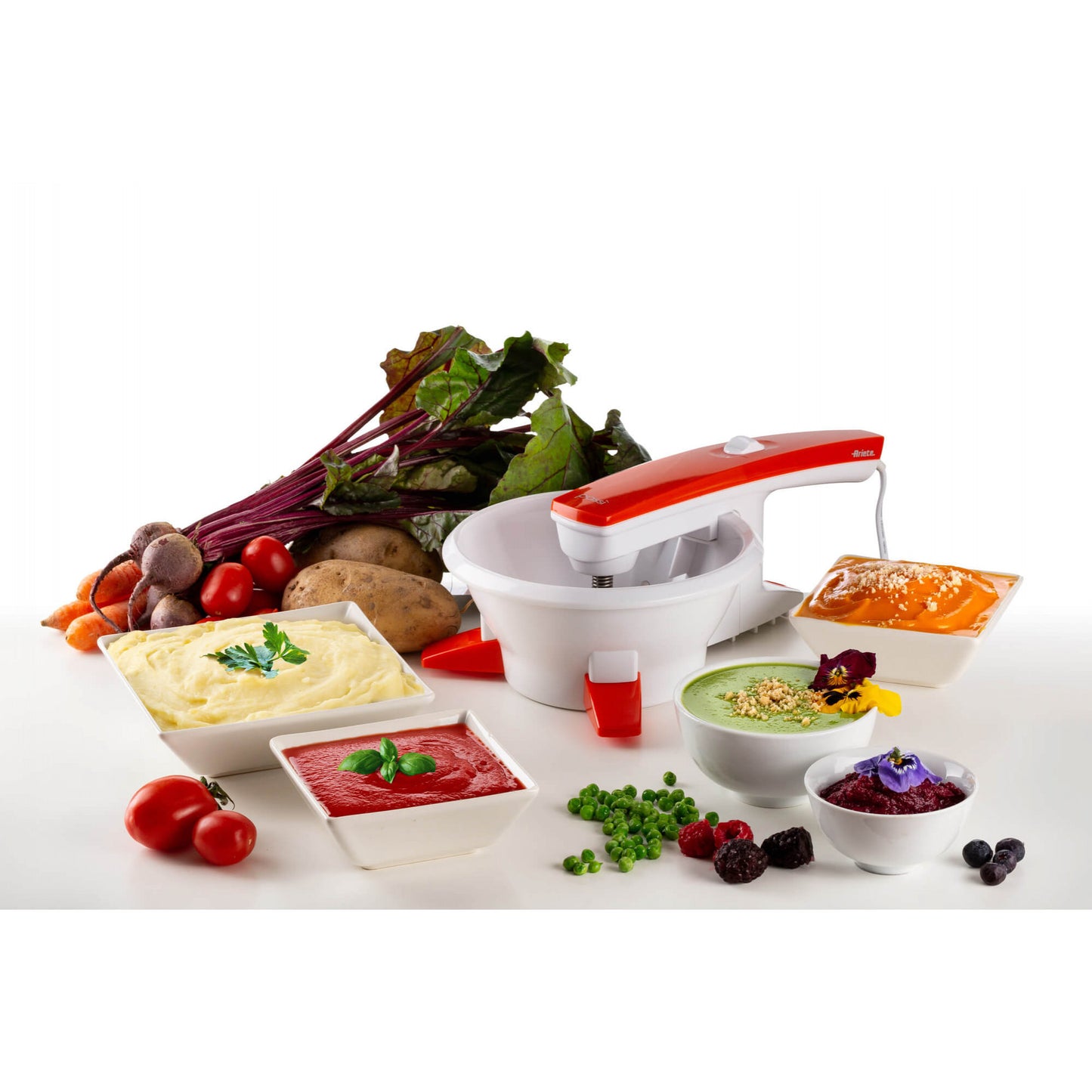 ARIETE PED 261 | CUCINA | PREPARAZIONE CIBI | PASSAPOMODORO | PASSAVERDURE ELETT. PALA INOX PASSIJUI