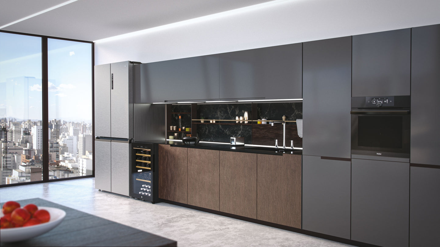 HAIER BIANCO HWS49GA | FRIGORIFERI | CANTINE | CANTINE | CANTINA CE.F 49BOTT. 116LT NERO