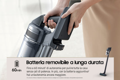SAMSUNG PED VS20C852FTB | CASA | ASPIRAZIONE | SCOPE RICARICABILI | SCOPA RIC. S/SACCO 25.2V INV.CIC