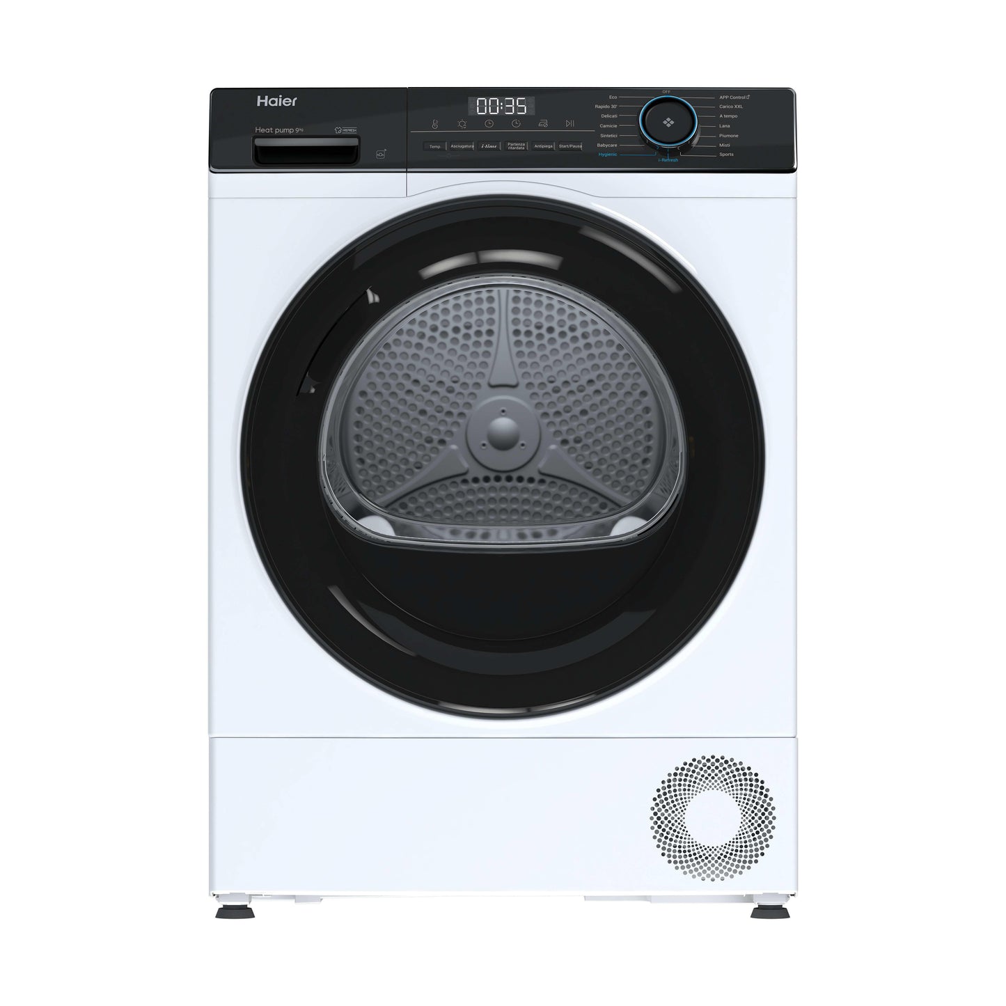 HAIER BIANCO HD90B939EIT | ASCIUGATRICI | ASCIUGATRICI POMPA DI CALORE | ASCIUG. POMPA DI CALORE 9-9