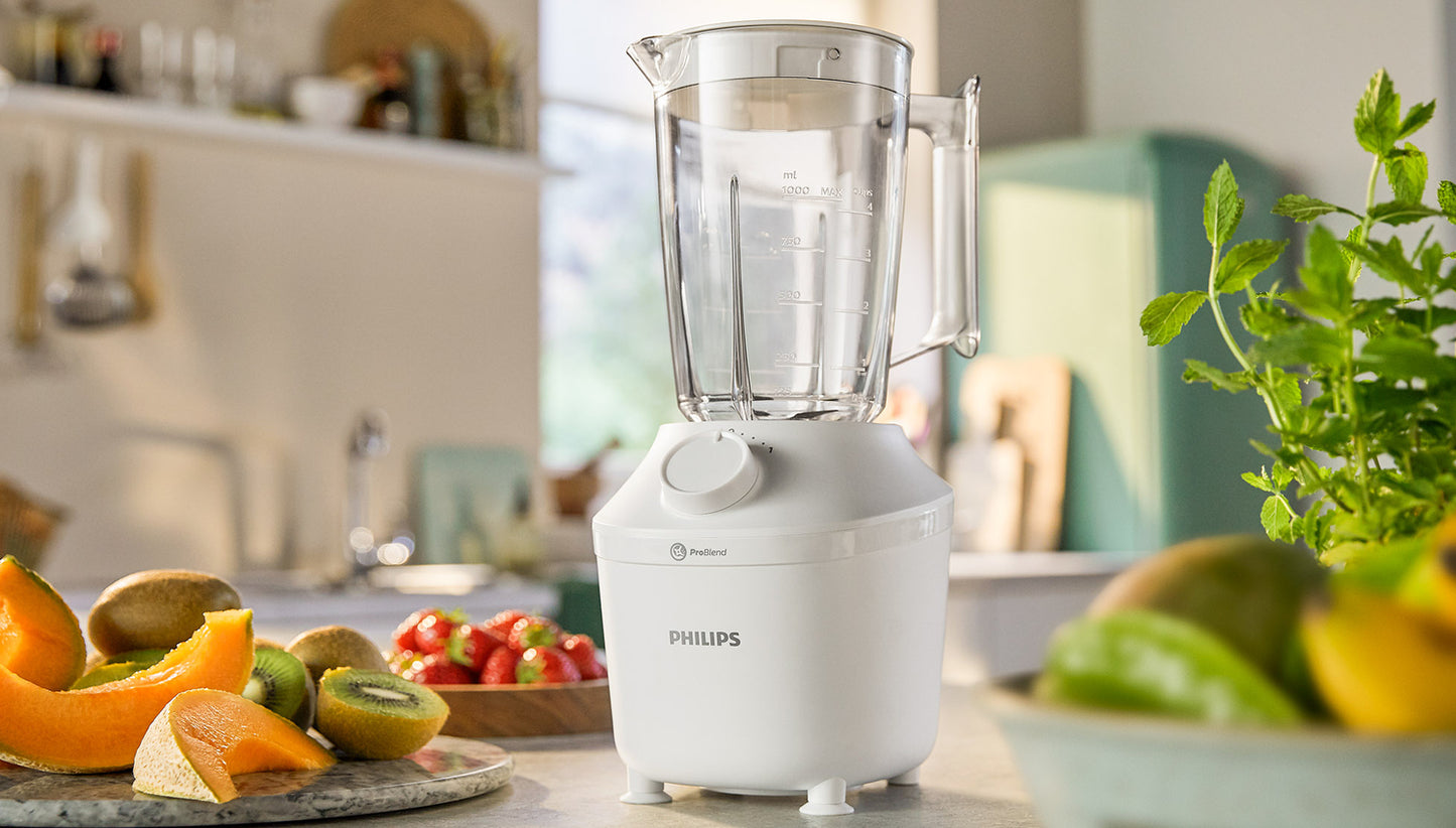 PHILIPS PED HR2041 | CUCINA | PREPARAZIONE CIBI | FRULLATORI | FRULLATORE 450W 1VEL+PULSE 1.9LT BIAN