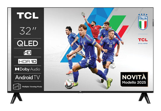TCL ELETTRONICA 32S49K | TV | TV LED | TV LED 30"-32" | TV QLED 32"HD READY DVBT2/S2 SMART GOOGLE