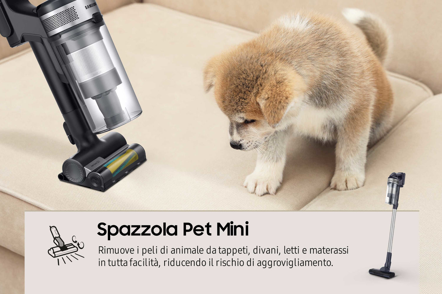 SAMSUNG PED VS15A60AGR5 | CASA | ASPIRAZIONE | SCOPE RICARICABILI | SCOPA RIC. S/SACCO 0.8LT 21.6V I
