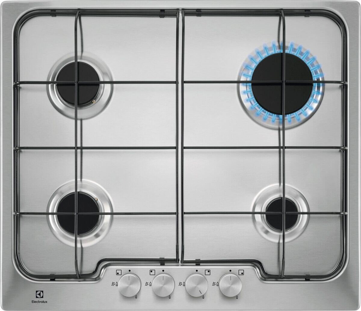 Electrolux BI   PX640XV   | 60 cm Soft - 4 fuochi gas - Bruciatori Fiamma Pura - Griglie speciali in