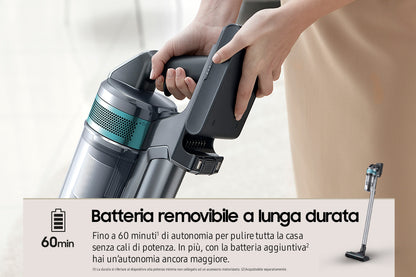 SAMSUNG PED VS20B75AGR1 | CASA | ASPIRAZIONE | SCOPE RICARICABILI | SCOPA RIC S/SACCO 0.8LT 21.6V IN